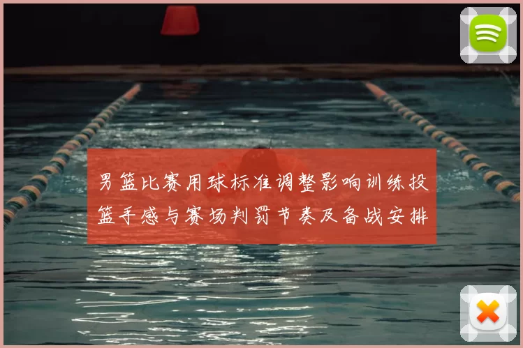 男篮比赛用球标准调整影响训练投篮手感与赛场判罚节奏及备战安排